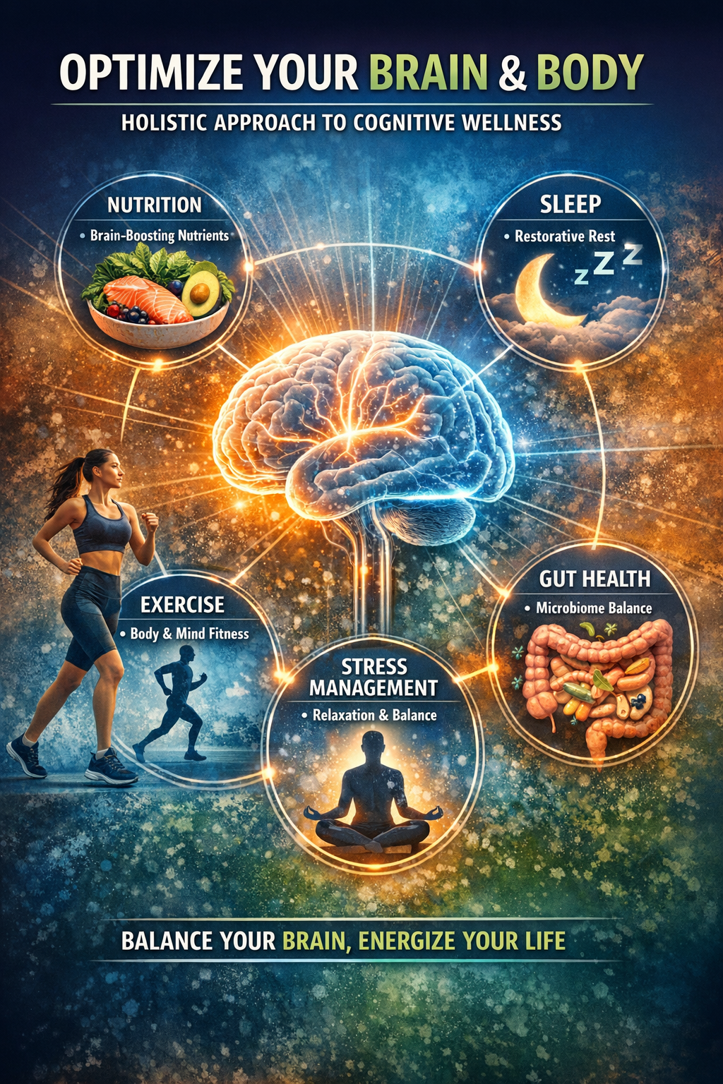 The Science of Brain Health: How Nutrition, Lifestyle, and Supplements Work Together