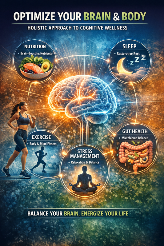 The Science of Brain Health: How Nutrition, Lifestyle, and Supplements Work Together