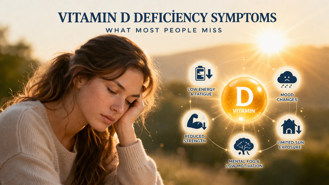 Vitamin D Deficiency Symptoms: What Most People Miss