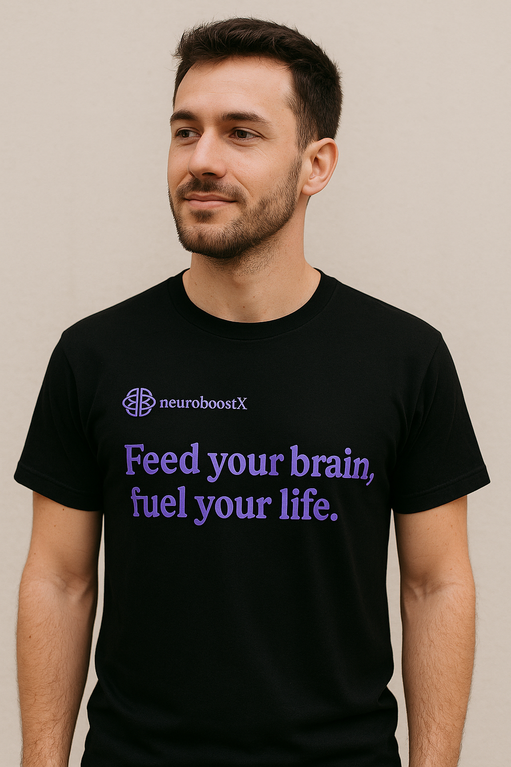 NeuroboostX® "Feed Your Brain, Fuel Your Life" Unisex T-Shirt